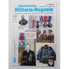 Internationales Militaria-Magazin Nr. 81 Dezember 1995 - Januar1996 (Международный военный журнал № 81). . 1995 - 1996 